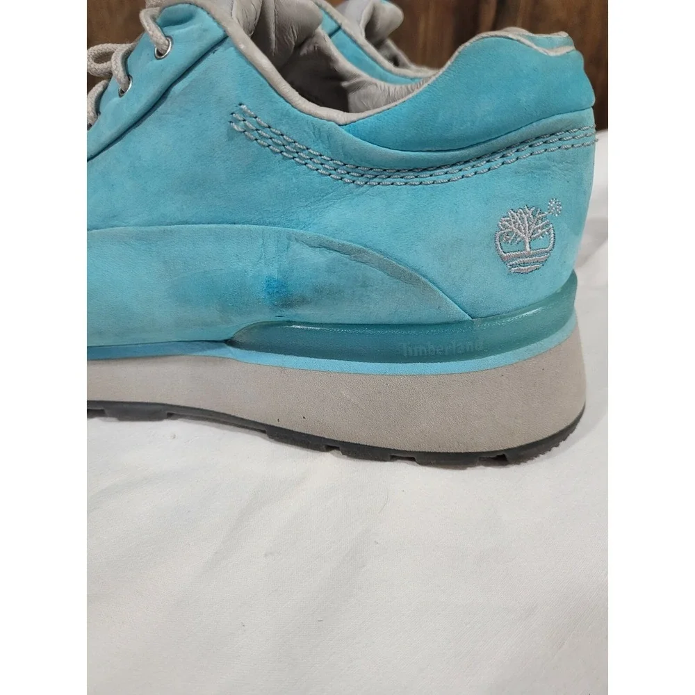 Timberland Suede Turquoise Shoes 10M 31325